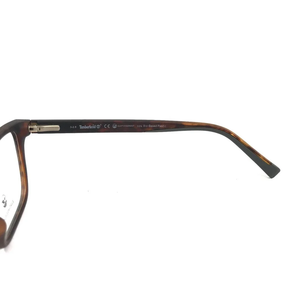 Timberland Eyeglasses Frames TB1596 052 Matte Tortoise Rectangle 54-18-145